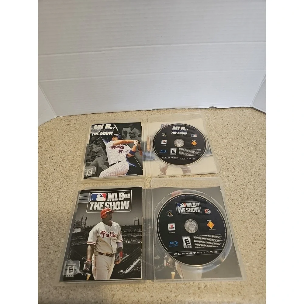 Playstation 3 MLB 07 & 08 The Show Games